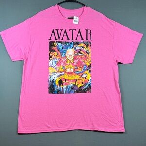 Avatar: The Last Airbender Aang Avatar State Men’s Short-Sleeve Graphic T-Shirt